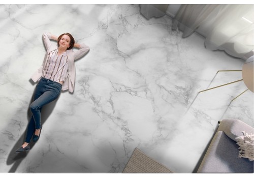 White Marble Wallpaper Surface
