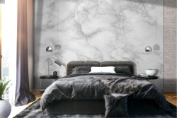 White Marble Wallpaper Surface