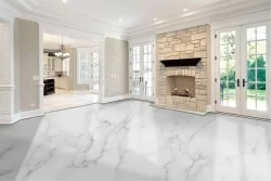 Carta da Parati superficie marmo bianco