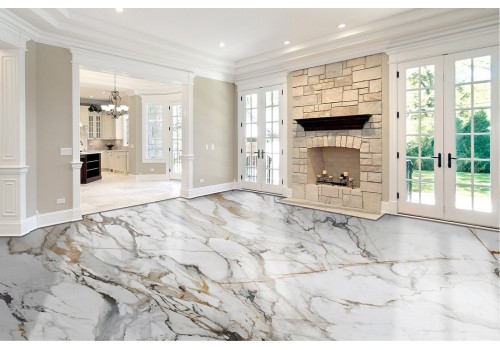 White Marble Wallpaper Surface 2