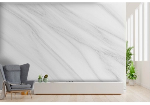 White Marble Wallpaper Surface