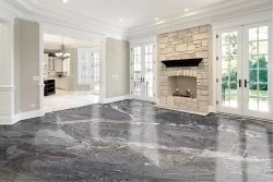 Carta da Parati superficie marmo grigio