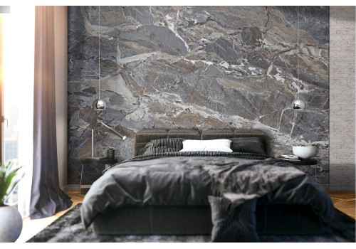 Grey marble surface wallpaper 2