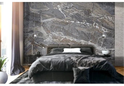 Grey marble surface wallpaper 2