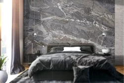 Grey marble surface wallpaper