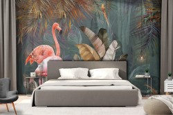 Abstract Animal Wallpaper Tropical Nature Leaves