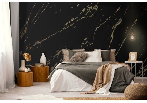 Black marble surface wallpaper 2