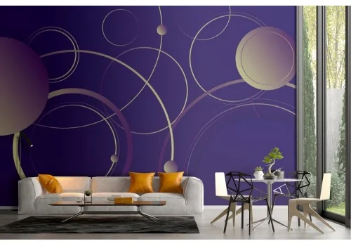 Abstract Wallpaper Circles and Geometries 2