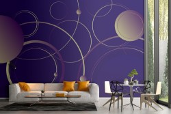 Abstract Wallpaper Circles and Geometries
