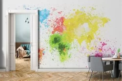 Abstract Wallpaper Maps