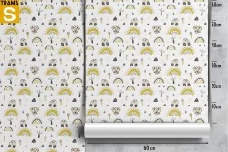 Carta da Parati Bambini Decorazioni e Pattern