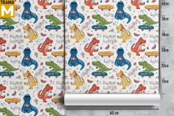 Carta da Parati Animali uccelli Decorazioni e Pattern Personaggi e Cartoni