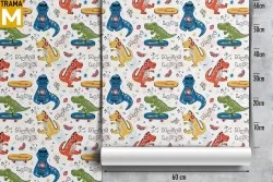 Carta da Parati Animali uccelli Decorazioni e Pattern Personaggi e Cartoni