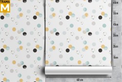 Wallpaper Decorations and Patterns Stripes and Polka dots