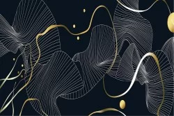 Carta da Parati Design e Stili Astratta Luxury Stilizzata