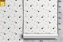Children's Wallpaper Decorations and Patterns Stripes and Polka dots