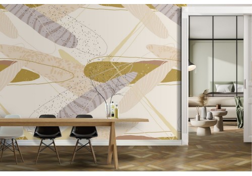 Abstract pattern modern wallpaper decoration.