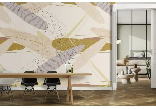 Abstract pattern modern wallpaper decoration.