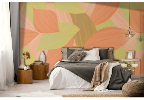 Vintage abstract wallpaper decoration.