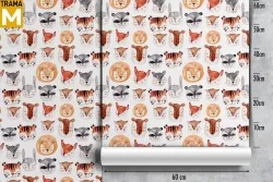 Carta da Parati Animali uccelli Decorazioni e Pattern