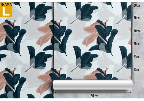 Wallpaper decoration abstract flowers. 2