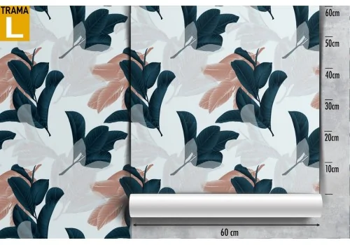 Wallpaper decoration abstract flowers. 2