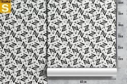 Wallpaper Design and Industrial Urban Styles Stylized Stripes and Waves