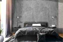 Grey concrete surface wallpaper and wall stickers