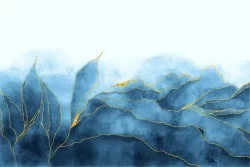 Flora and Fauna Wallpaper Design and Styles Abstract Leaves Luxury Modern Nature