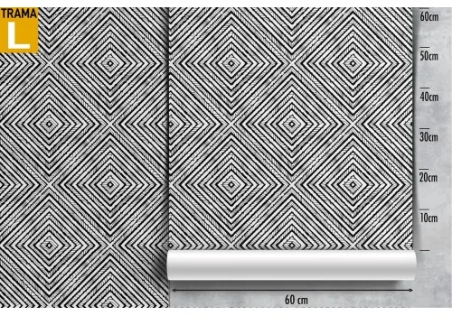 Vintage geometric wallpaper decoration. 2