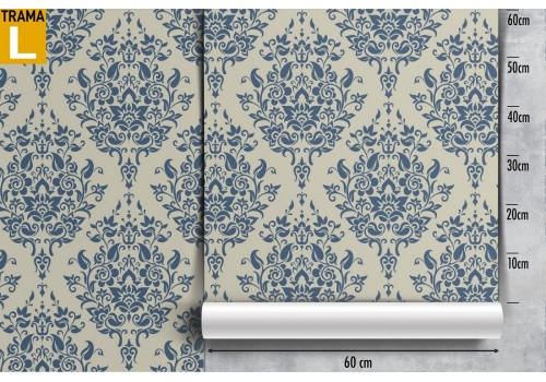 Classic English vintage wallpaper decoration. 2
