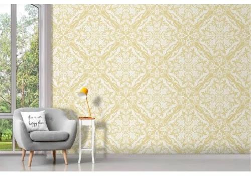 English vintage wallpaper decoration.