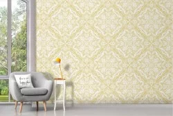English vintage wallpaper decoration.