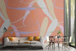 Abstract modern wallpaper decoration.