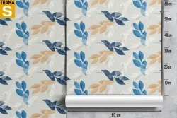 Wallpaper Design and Styles Flora and Fauna Modern Nature Leaves