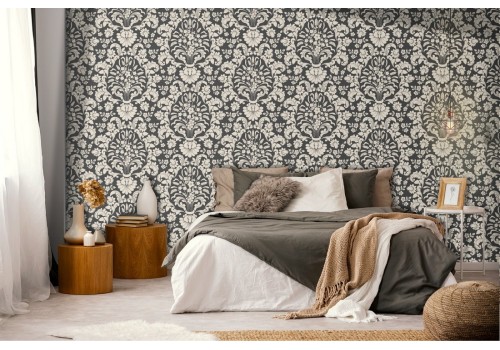 English vintage wallpaper decorations.