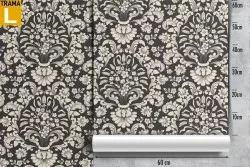 English vintage wallpaper decorations.