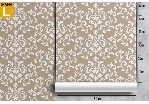 Damask vintage pattern wallpaper. 2