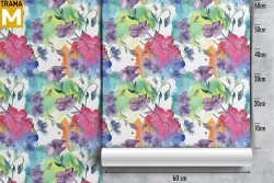 Abstract Wallpaper Modern Flowers Nature