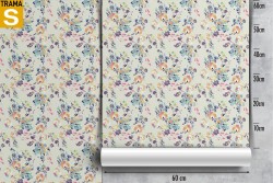 Wallpaper Design and Styles Abstract Flora and Fauna Flowers Nature Vintage