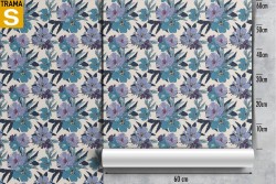 Wallpaper Design and Styles Flora and Fauna Modern Flowers Nature