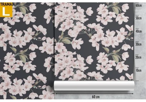 Cherry blossom nature pattern wallpaper. 2