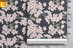 Cherry blossom nature pattern wallpaper.