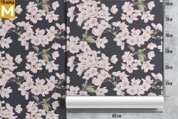 Oriental Nature Flowers Zen Wallpaper