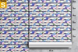Wallpaper Design and Styles Flora and Fauna Modern Flowers Nature Stripes and Waves