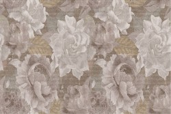 Carta da Parati Design e Stili Flora e Fauna Fiori Natura Vintage