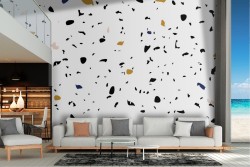 Carta da Parati superficie bianca con chiazze