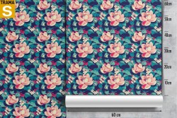 Carta da Parati Design e Stili Flora e Fauna Fiori Moderna Natura