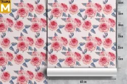 Carta da Parati Fiori Moderna Natura