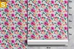 Carta da Parati Design e Stili Flora e Fauna Fiori Moderna Natura